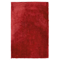 Beliani Shaggygy Rug Evren Red 140 X 200 Cm - thumbnail 1