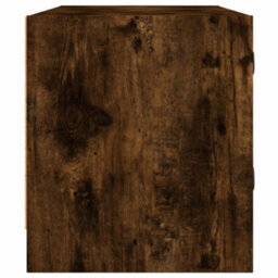Walplus Tv Cabinet With Glass Doors Smoked Oak 102X37X42 Cm - thumbnail 7