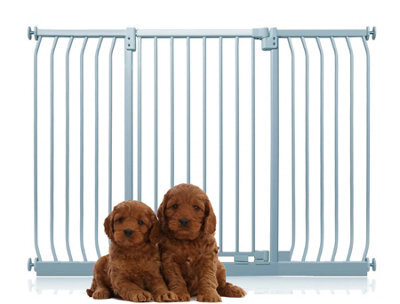 Bettacare Extra Tall Elite Dog Gate, 143Cm - 152Cm, Matt Grey, Extra Tall 96.8Cm In Height, Pressure Fit Pet Gate - image 1