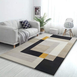 Ameha Super Soft Milo Printed Rug Non Slip Large Area 160X230 Cm Living Room Kitchen Carpet Indoor/outdoor Floor Mat - thumbnail 2
