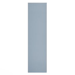 Anzio Ready Assembled Modern Matt Denim Blue 2 Drawer Tall Double Wardrobe (H)1956mm (W)766mm (D)530mm - thumbnail 4