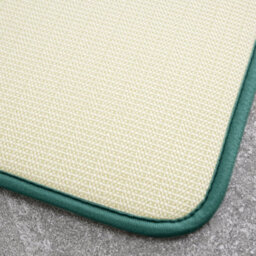 Catherine Lansfield Bathroom Anti-Bacterial Memory Foam Bath Mat And Pedestal Set Forest Green - thumbnail 3