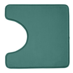 Catherine Lansfield Bathroom Anti-Bacterial Memory Foam Bath Mat And Pedestal Set Forest Green - thumbnail 5