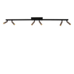 Lucide Keoni 4 Light Ceiling Spotlight Bar Coffee - thumbnail 1