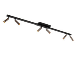Lucide Keoni 4 Light Ceiling Spotlight Bar Coffee - thumbnail 7