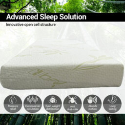 "istyle mode 1"" Bamboo Memory Foam Mattress Topper For Double Bed (135Cm X 190Cm + 2.5Cm)" - thumbnail 5