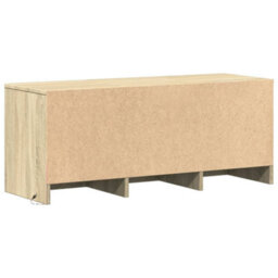 Berkfield Tv Cabinet With Led Sonoma Oak 97X34X40 Cm Engineered Wood - thumbnail 8