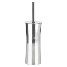 3Pcs Stainless Steel Matching Dispenser Tumbler Toilet Brush Set - thumbnail 3