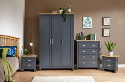 Gfw Lancaster 4 Piece Bedroom Set Slate Blue - image 1