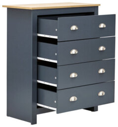 Gfw Lancaster 4 Piece Bedroom Set Slate Blue - thumbnail 7