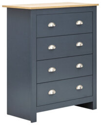 Gfw Lancaster 4 Piece Bedroom Set Slate Blue - thumbnail 6