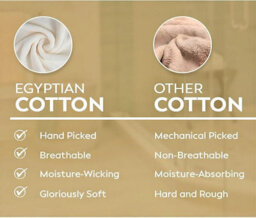 Aten Homeware White Luxury Egyptian Cotton Bath Towels - 70X140Cm - 2 Pack - thumbnail 3