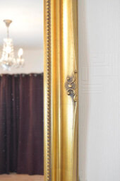 Mirroroutlet Hamilton Vintage Gold Antique Design Wall Mirror 116 X 90Cm - thumbnail 4