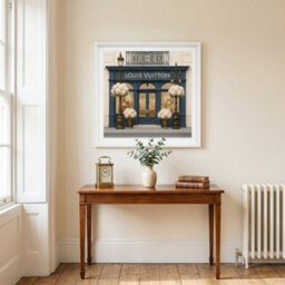 Home Luxe Interiors Lv Boutique White Step Frame Wall Art 40X40Cm Luxury Home Decor Accent - thumbnail 1