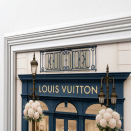 Home Luxe Interiors Lv Boutique White Step Frame Wall Art 40X40Cm Luxury Home Decor Accent - thumbnail 5