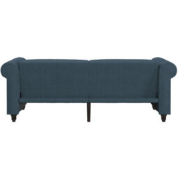 Dorel Felix 3 Seaters Sofabed In Corduroy Blue - thumbnail 3