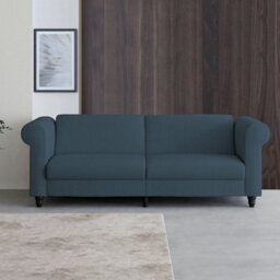 Dorel Felix 3 Seaters Sofabed In Corduroy Blue - thumbnail 5