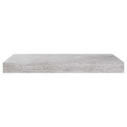 Berkfield Floating Wall Shelves 4 Pcs Concrete Grey 50X23X3.8 Cm Mdf - thumbnail 5