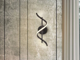 Luminosa Lighting Luminosa Boa Integrated Led Wall Lamp Black 3000K - Uk Stock - thumbnail 1