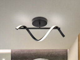 Luminosa Lighting Luminosa Boa Integrated Led Wall Lamp Black 3000K - Uk Stock - thumbnail 5