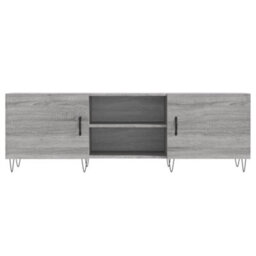 Berkfield Tv Cabinet Grey Sonoma 150X30X50 Cm Engineered Wood - thumbnail 5