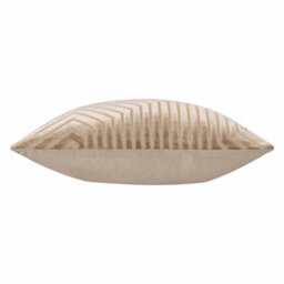 Paoletti Evoke Cut Velvet Cushion Cover, Mink, 45 X 45Cm - thumbnail 3