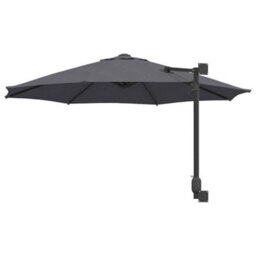Berkfield Garden Parasol Anthracite, Black 248 X 248 X 148 Cm - thumbnail 6