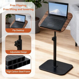 Height Adjustable Side Table For Sofa - thumbnail 4