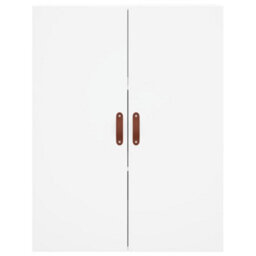 Berkfield Wall Mounted Cabinets 2 Pcs White 69.5X34X90 Cm - thumbnail 6