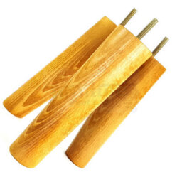 L&F Wood Legs Oak Washed 180mm High Set Of 4 Replacement Angled Furniture Legs Set Of 4 Sofas Chairs Stools M8 - thumbnail 7