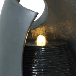 MonsterShop Cascading Outdoor Water Feature Electric Garden Fountain - Radiant Falls - thumbnail 7