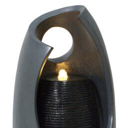 MonsterShop Cascading Outdoor Water Feature Electric Garden Fountain - Radiant Falls - thumbnail 2