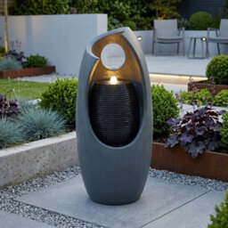 MonsterShop Cascading Outdoor Water Feature Electric Garden Fountain - Radiant Falls - thumbnail 4