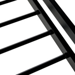 Beliani Bed Pe Rattan Boulin 160 X 200 Cm (Eu King Size) Black - thumbnail 8