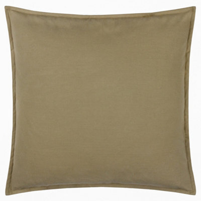 Yard Slub Cotton Feather Filled Cushion, Moss Green, 50 X 50Cm - image 1