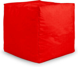 istyle mode Red Outdoor Bean Bag Footstool Pouffe Water-Resistant 40X40Cm
