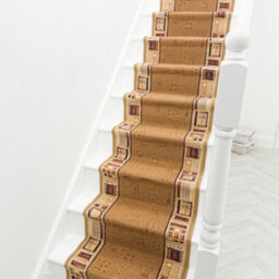 Jena Stair Runner - Hardwearing, Non-Slip & Durable Carpet For Stairs & Staircases, Multiple Lengths - thumbnail 6