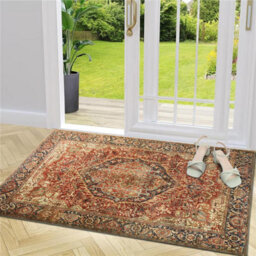 Ameha Anti Slip Cashmere Majestic Modern Kitchen Floor Mats Small 40X60 Cm Rugs For Bedside Small Mats - thumbnail 6