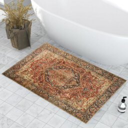 Ameha Anti Slip Cashmere Majestic Modern Kitchen Floor Mats Small 40X60 Cm Rugs For Bedside Small Mats - thumbnail 7