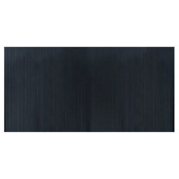 Berkfield Rug Rectangular Grey 100X200 Cm Bamboo - thumbnail 2