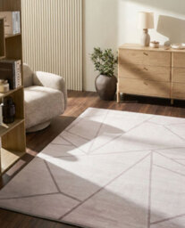 Beliani Rug Posof Light Beige 160 X 230 Cm - thumbnail 2
