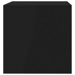 Vidaxl Tv Cabinet Black 80X40X40 Cm Engineered Wood - thumbnail 7