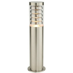 4 Pack Outdoor Garden Bollard Light Stainless Steel Outside Path Led Lamp Post - thumbnail 4