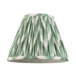 Loops Elegant Cotswold Green 2 Pack 25Cm Tapered Cylinder Lamp Shades - thumbnail 5