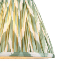 Loops Elegant Cotswold Green 2 Pack 25Cm Tapered Cylinder Lamp Shades - thumbnail 2