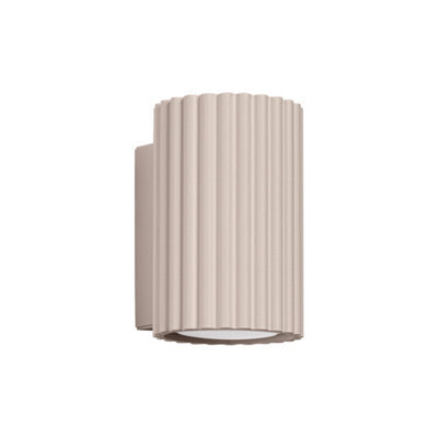 Luminosa Lighting Luminosa Karbon Flush Wall Uplighter Taupe 1X Gu10 - image 1