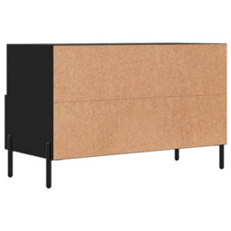Walplus Tv Cabinet Black 80X36X50 Cm Engineered Wood - thumbnail 8