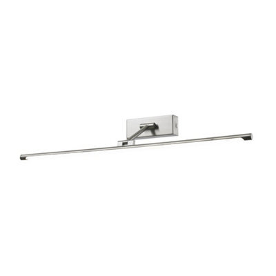 Luminosa Lighting Luminosa Modern Led Picture Lamp Satin Nickel, Warm White 3000K 840Lm