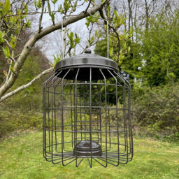 Selections Heavy Duty Squirrel Proof Hanging Bird Suet Fat Ball Feeder Cage - thumbnail 5