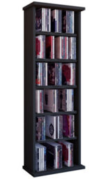 Vcm Wood Cd Dvd Stand Shelf Cabinet Vostan - thumbnail 1